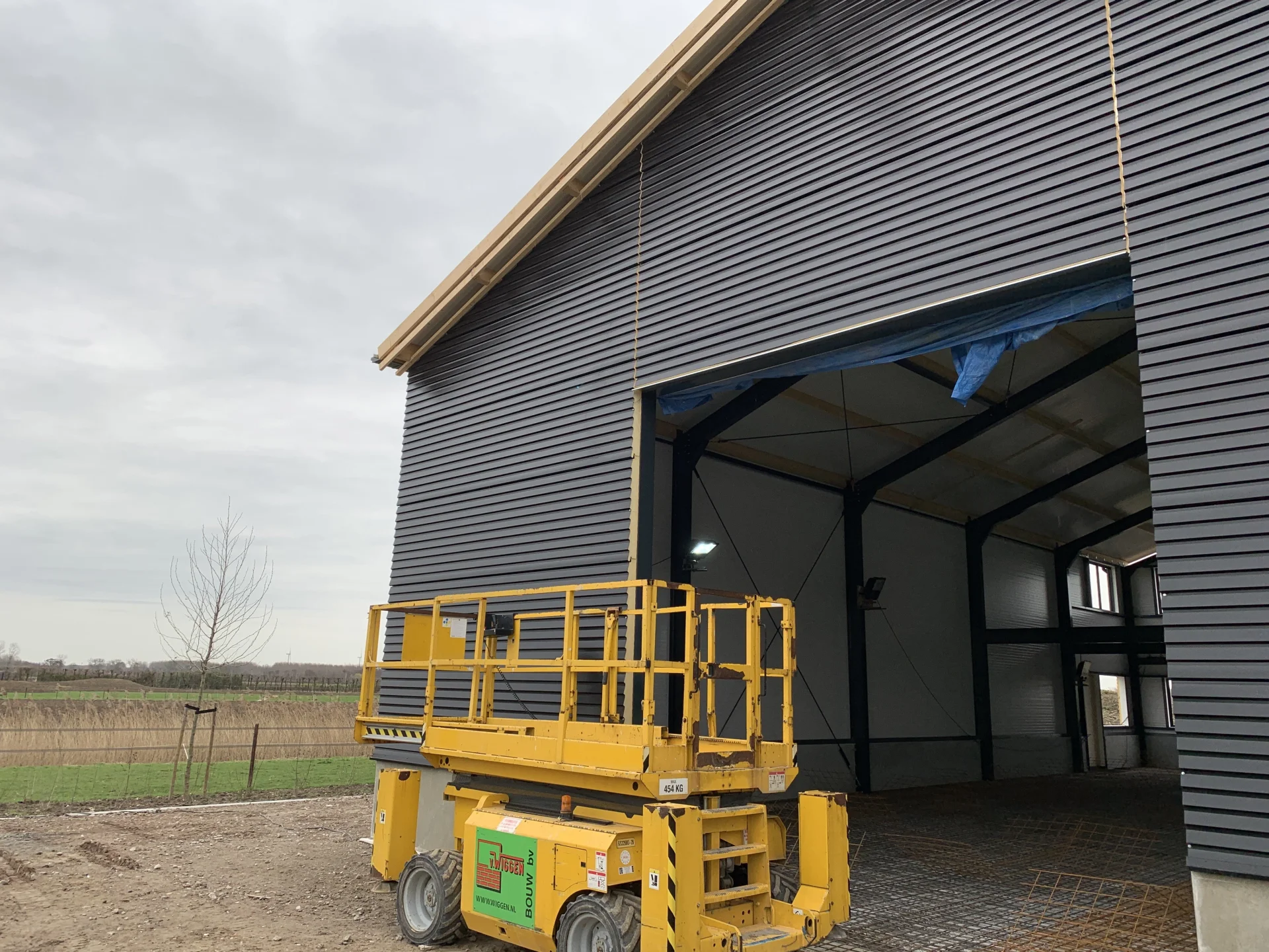 Van Heemskerk damwand rn profielplaat repareren en vervangen van profielplaten SAB profiel schadeherstel wandplaten repair of cladding profiled metal sheet (1 (10)-ccc15d69