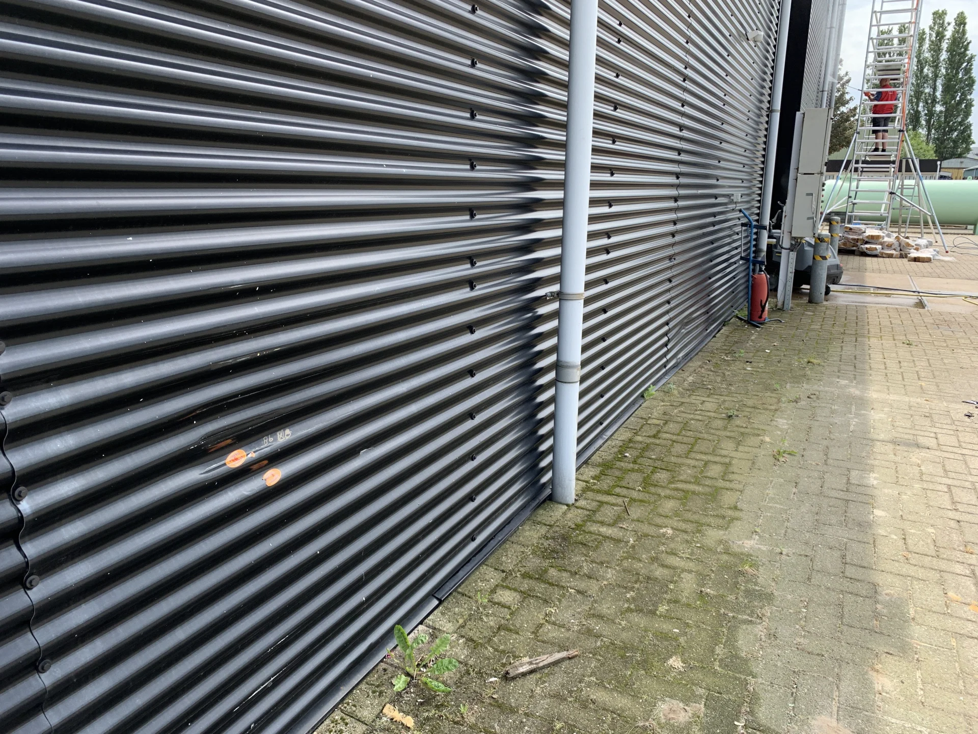 Van Heemskerk damwand rn profielplaat repareren en vervangen van profielplaten SAB profiel schadeherstel wandplaten repair of cladding profiled metal sheet (1 (12)-6c19271a